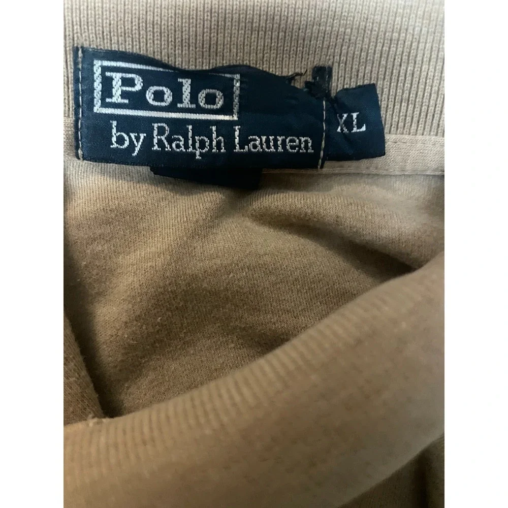 POLO by Ralph Lauren   MEN'S 100% Cotton Classic Polo, Beige Size‎ XL